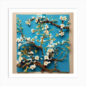 Apricot Tree Art Print