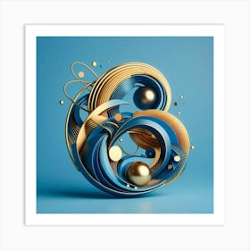 Abstract 3d Design Art Print