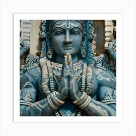 Lord Rama Hindu God Art Print