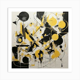 Leonardo Diffusion Xl A Stunning Abstract Painting Featuring B 1 (4) Poster