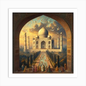 Taj Mahal 9 Art Print