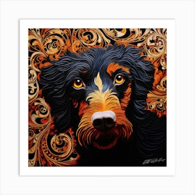 Cute Dog Face - Cute Dog Eyes Art Print