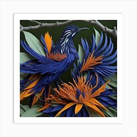 Paradise Bird Art Print