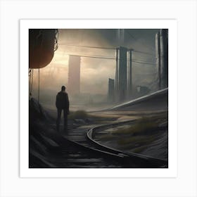 Futuristic City Art Print