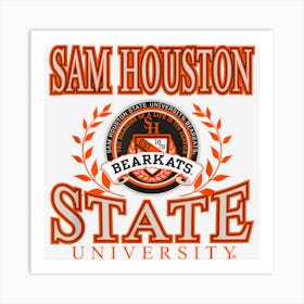 Sam Houston State Bearkats Laurels Officially Licensed Art Print