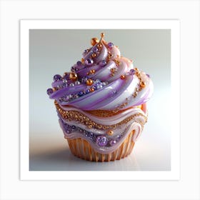 Cupcake 3d Art Print