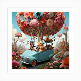 Alice In Wonderland Art print Art Print