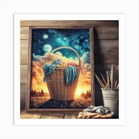 Slaundry Basket 10 Art Print