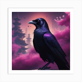 Raven 2 Art Print