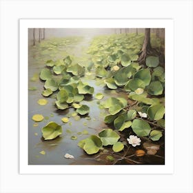 Water Lilies Art Print