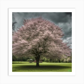 Cherry Pink And Apple Blossom Art Print