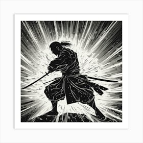 Samurai Art 69 Art Print