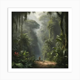 Jungle Art Print Paintings 1 Art Print