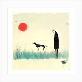 Dogs And Their People XXVIII Art Print