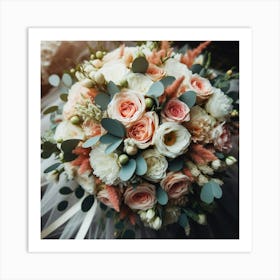 Wedding Bouquet 2 Art Print