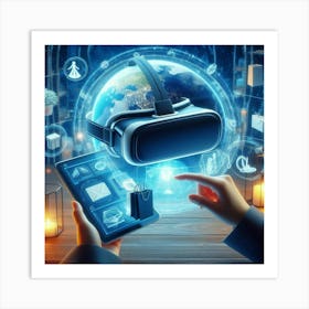 Vr Glasses 1 Art Print