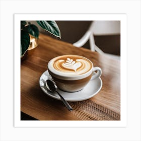 Coffee Latte Art Print