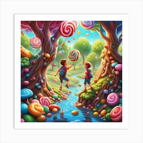 Lollipops Art Print