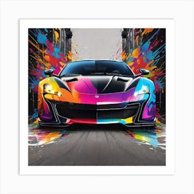 Mclaren Sports Car 1 Art Print