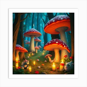 Fairy Forest 2 Art Print