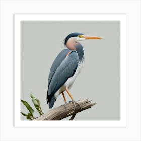 Heron Art Print