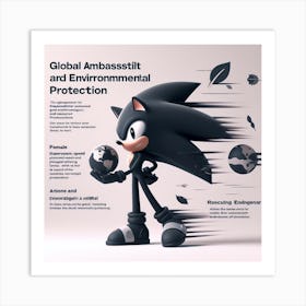 Global Ambassadors And Environmental Protection Art Print