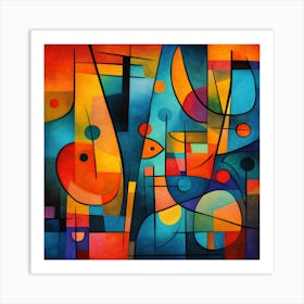 Abstract - Abstract By Person 1 Art Print