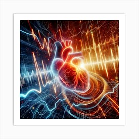 Heartbeat 1 Art Print