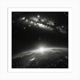 Milky Way 73 Art Print