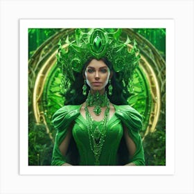 Queen Of The Forest Art Print