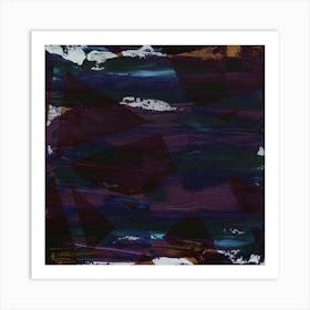 Forest Floor - Plum Art Print