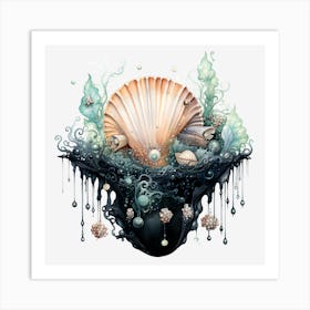 Seashells Art Print