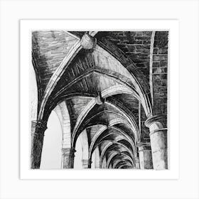 Arches In The Cathedral Art Print