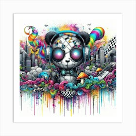 Panda Bear 3 Art Print