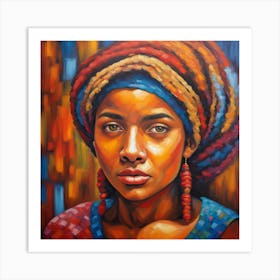 African Woman 1 Art Print