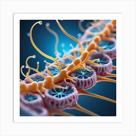 Close Up Of A Neuron 1 Art Print