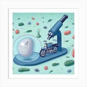 Microscopic World Art Print