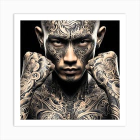 Creative Male Portrait 66 Art Print