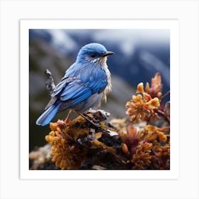 Bluebird 1 Art Print