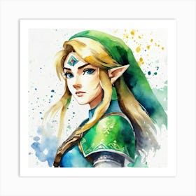 Legend Of Zelda 3 Art Print