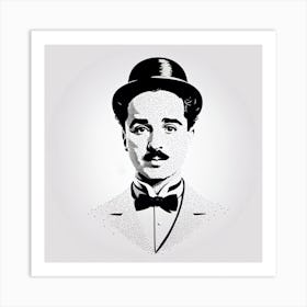 Charlie Chaplin Art Print