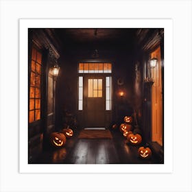 Halloween Stock Videos & Royalty-Free Footage Art Print