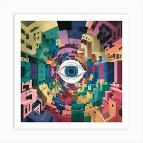 Eye Of The City Art Print