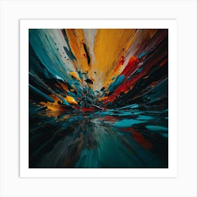 Abstract Painting Art Print