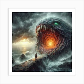 Creature Of The Sea Art Print