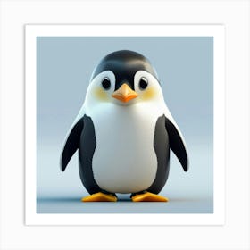 Penguin 4 Art Print