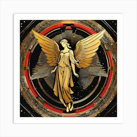 Angel Of The Sun 2 Art Print