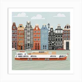 Amsterdam 4 Art Print