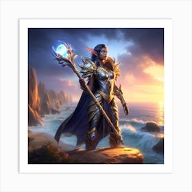 World Of Warcraft 1 Art Print