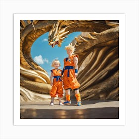 Dragon Ball Z 50 Art Print